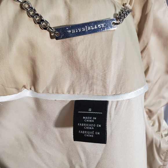 White House Black Market Zip Up Vest Size Small - Picture 5 of 6